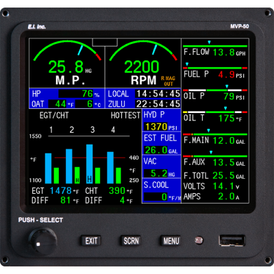 Electronics International MVP50P Engine Monitor
