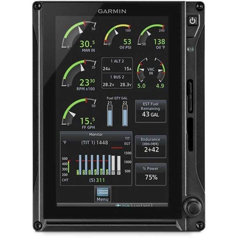 Garmin G500 TXi Engine Instrument System (EIS)
