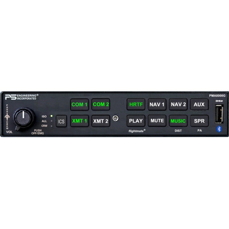 PS Engineering PMA8000G Audio Panel 