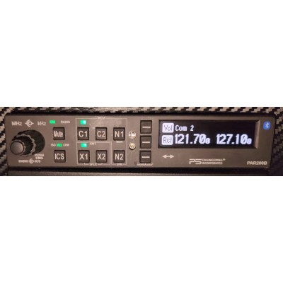 PS Engineering PAR200B Audio Panel with Remote Comm